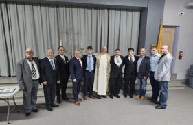 Knights of Columbus Welcomes Family Inductees