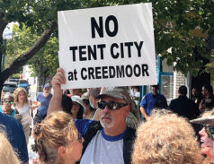 Parish Community Conflicted About Migrant Shelter at Creedmoor