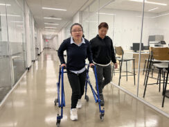 Student With Cerebral Palsy Flourishes at ADA-Friendly St. Francis College