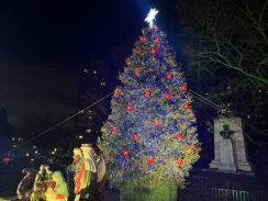 Diocese of Brooklyn Heralds a New Christmas Season With a Tree Lighting and Nativity Scene Blessing