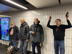 The ‘Grand Central Rosary Group’ Evangelizes, as New Yorkers Hustle Past