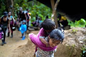 TREK OF A LIFETIME:  Migrants Survived a Dangerous Panamanian Jungle, Face an Uncertain Future Here 