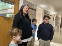 Queens Catholic School Uses Microphones to Help Students Cope With Progressing Hearing Loss