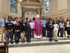 Bishop Brennan Celebrates Mass With 900 Graduating Catholic High School Seniors