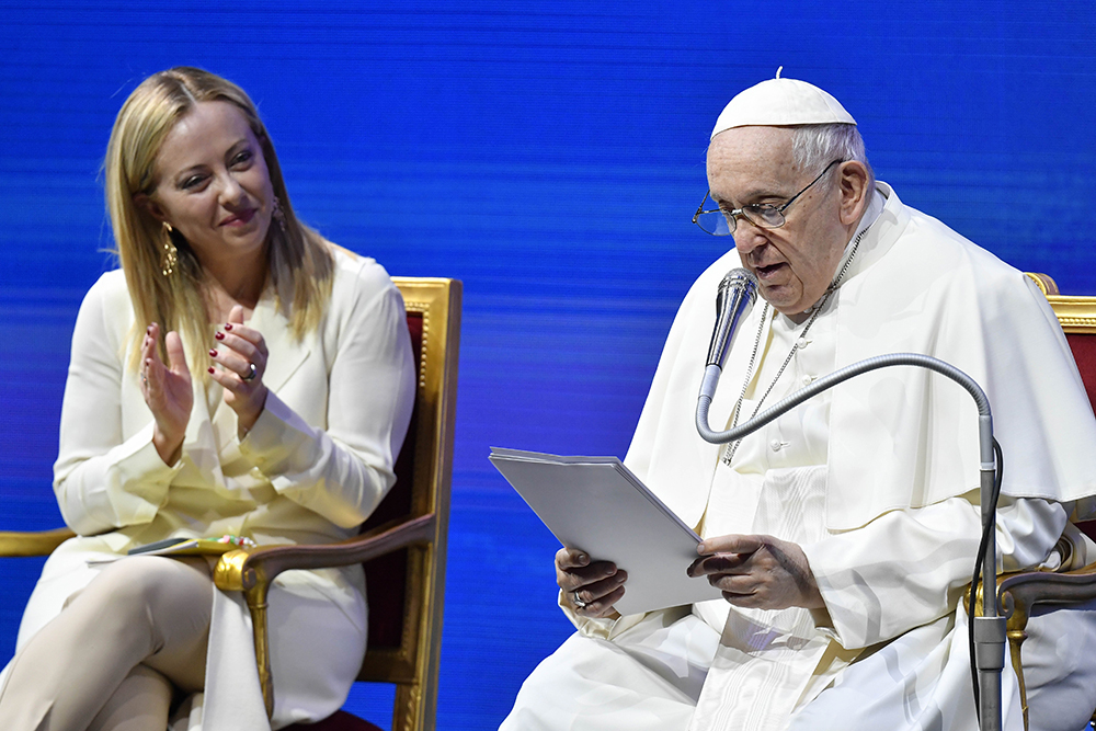 Il leader italiano afferma che il Papa parteciperà alla discussione del G7 sull’intelligenza artificiale