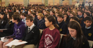 Bishop Brennan’s Message to Graduating 8th-graders: Continue your ‘Friendship with God’
