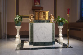 Vestiges of Papal History Remain Throughout St. Mary Church in LIC