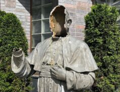 Statues and Doors of a Bensonhurst Catholic Church Badly Damaged in a Vandal’s Attack