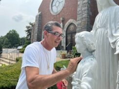 Holy Family Parish ‘Feels More Peace’ After Vandalized Statue is Repaired