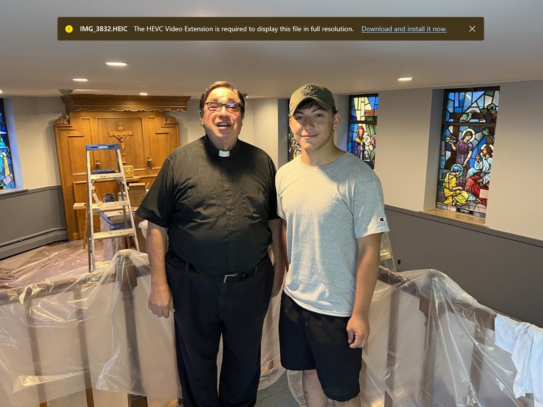 A Brooklyn Boy Scout’s good deed enables the reopening of his parish’s famous worship chapel