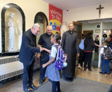 Excitement, New Beginnings Fill The Air on First Day at Incarnation Catholic Academy