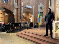 Ukrainian Musicians Share Their Culture and Hope at Our Lady of Refuge
