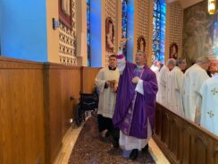 Immaculate Conception Center Chapel Renovation Blessed by Bishop Brennan