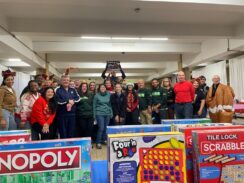 CCBQ’s Toy Shop Transform Church Basement Into Holiday Wonderland