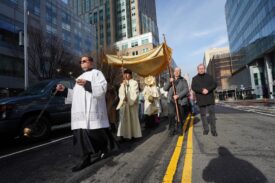 Bishop Brennan Kicks Off Jubilee Year in Diocese with Two Masses, Joyous Procession
