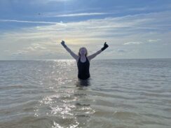 Parishioner Finds a Cold Comfort Zone After Diving Into Faith