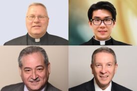 Priests Honored, Excited for New Leadership Roles as Diocese Also Recognizes Retiring Deacons for Their Generosity