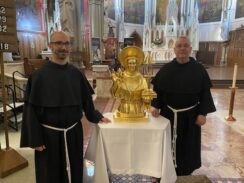 First-Class Relics of St. Anthony of Padua Arrive in Williamsburg