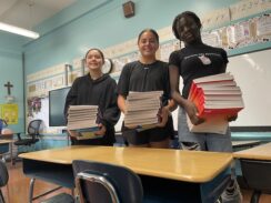 Eighth Graders Lend a Hand to Prep Good Shepherd Catholic Academy Classrooms