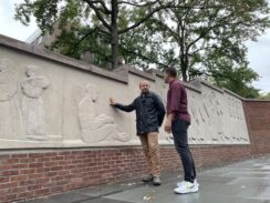 Restorers Bring to Life Historic Artwork in Kingsborough Houses