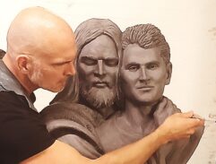 Creator of ‘Angels Unawares’ Sculpture Honors Charlie Kirk With Memorial Art
