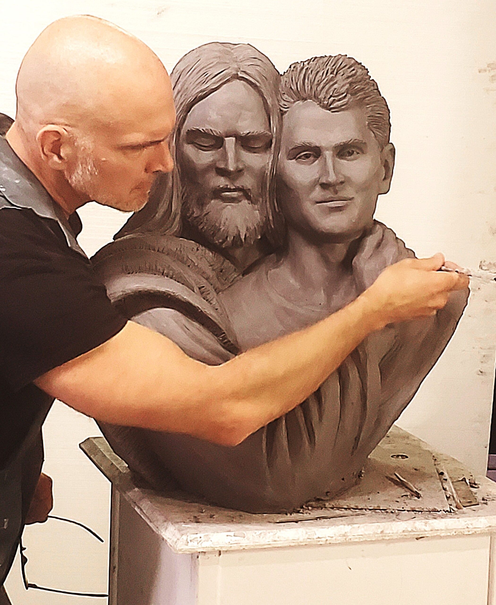 Creator of 'Angels Unawares' Sculpture Honors Charlie Kirk With