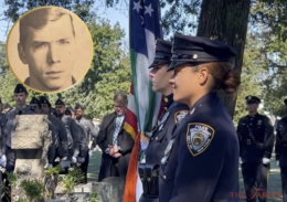 Police Cadet Honored at Holy Cross Cemetery 55 Years After His Death