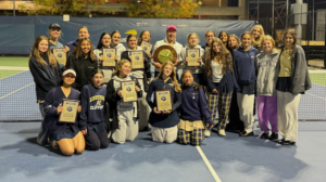 Xaverian Girls’ Tennis Team Title Trifecta Tantalizes