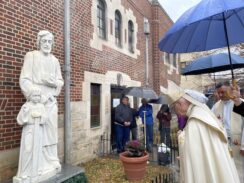 St. Joseph Statue Comes Home to Most Precious Blood Church in Queens