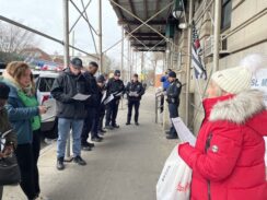 Warriors, Come Out to Pray! Civilian Group Show Support for NYPD Officers