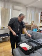 Beach Bound Bishop-Designate Packs Faith, Memories for Florida