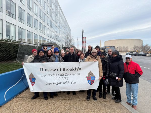 Life is a Gift: Diocese of Brooklyn Among Tens of Thousands for Annual March for Life in D.C.