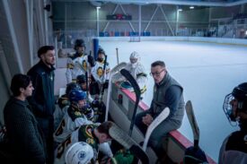 From Competing Schools to One Team: Holy Cross and Molloy Unite on the Ice
