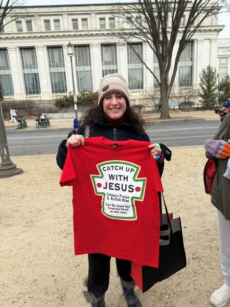 Saved at Birth, She Now Marches for Life