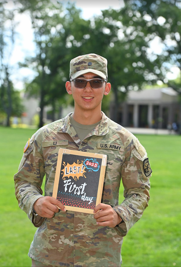 St. John’s University ROTC Cadet’s Journey to U.S. Military Began in His Native China