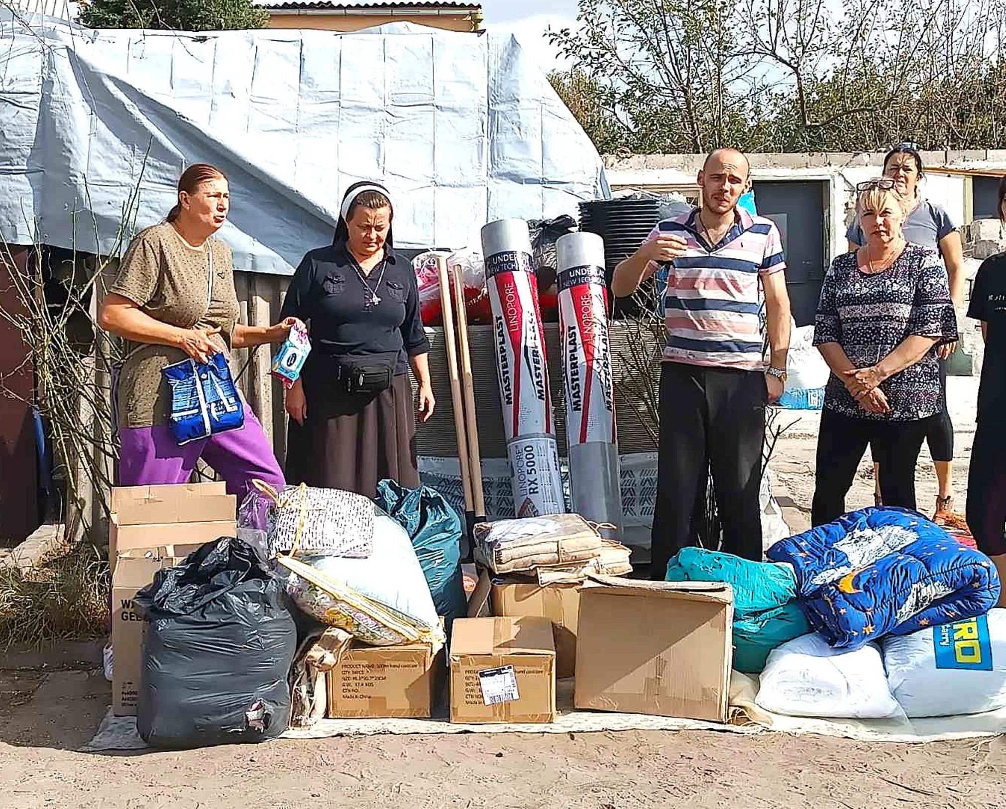 Sisters of St. Basil Deliver Aid, Hope to Ukraine Combat Zone 