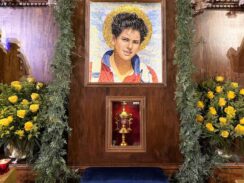 Cardinal Raymond Burke Visits Queens to Bless New Shrine Honoring St. Carlo Acutis