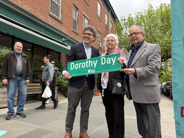 Brooklyn Street Sign Honors Legacy of Catholic Worker Founder, Activist