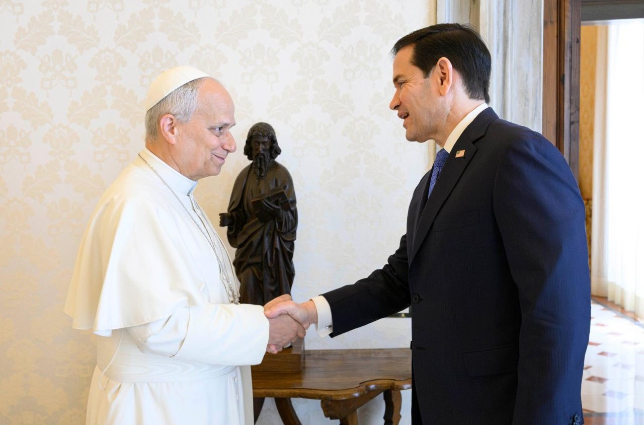 Pope Leo XIV Meets With US Secretary of State Marco Rubio - The Tablet