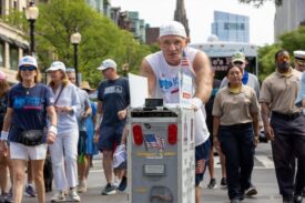 Paulie’s Final Push Honors 9/11 Flight Crews, One Mile at a Time