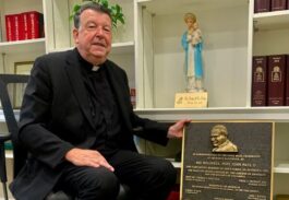 Plaque From Pope John Paul II’s Historic Aqueduct Mass Rescued From Queens Racetrack